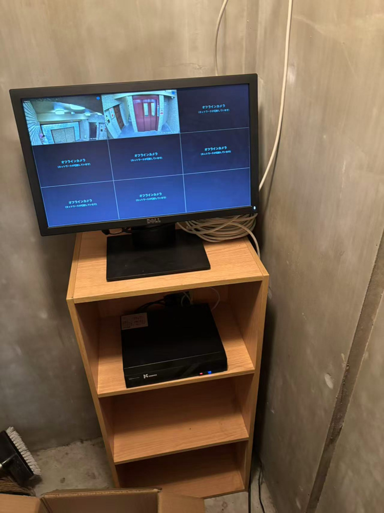 【管理改善レポート】ゴミ出しマナー向上へ向けて、防犯カメラを設置しましたの画像