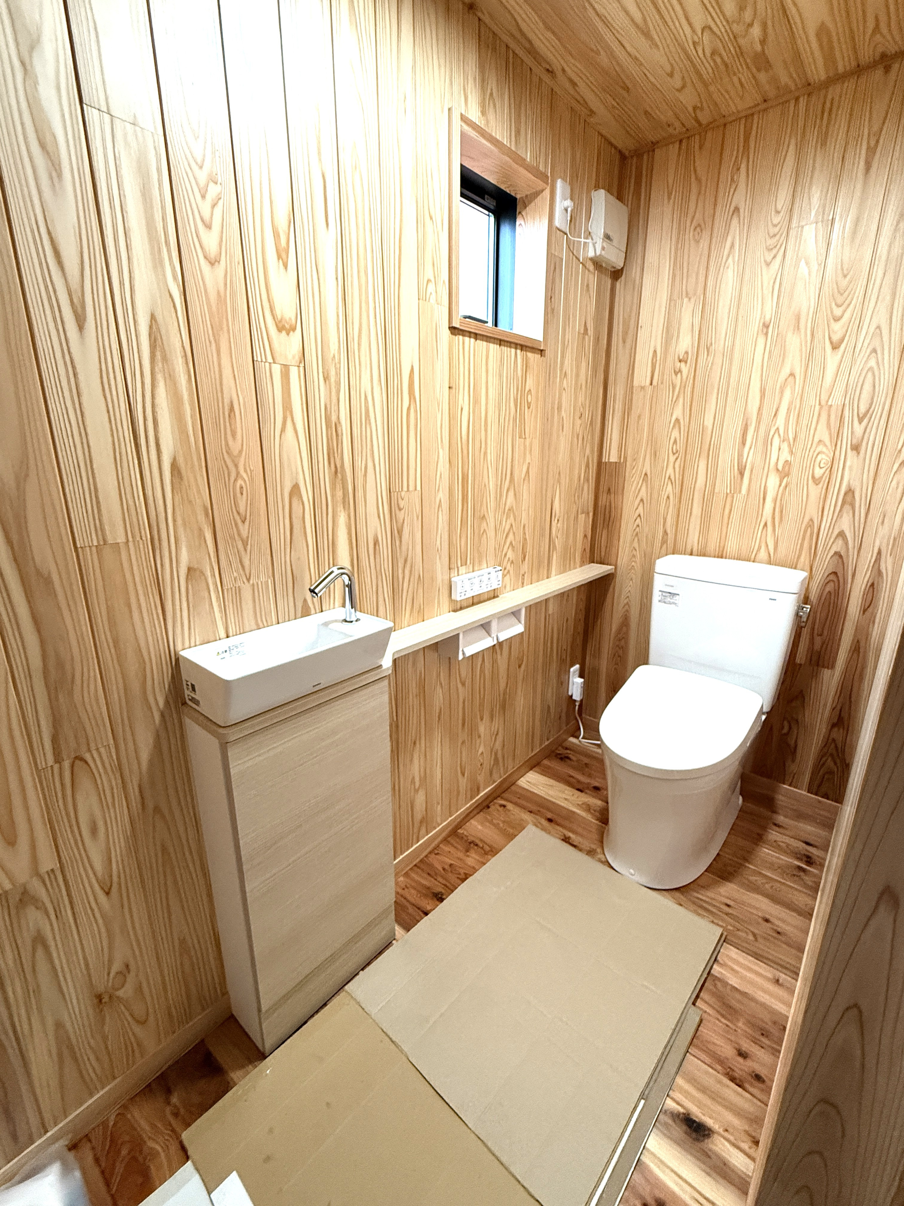 上越市リフォーム（トイレ新設）の画像