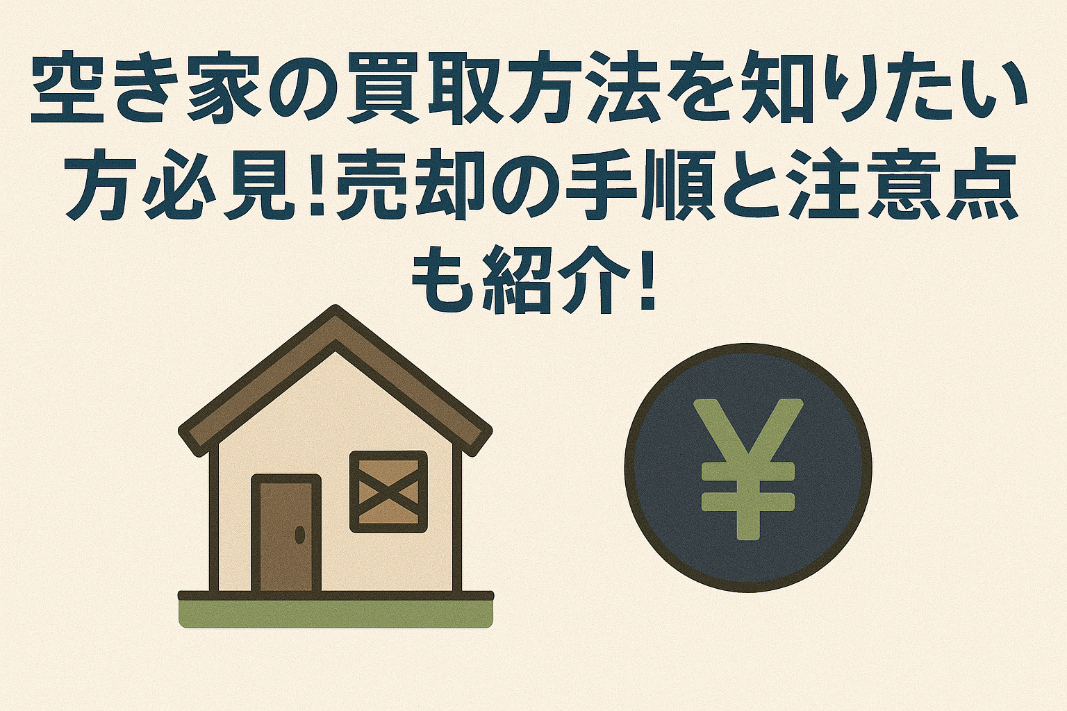 空き家の買取方法を知りたい方必見！売却の手順と注意点も紹介の画像