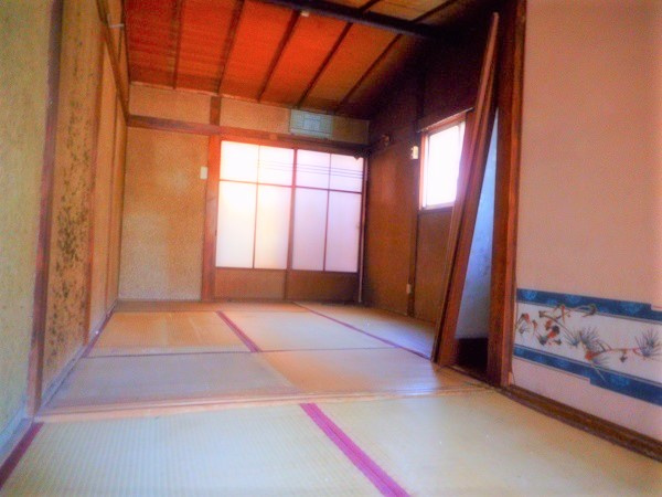 松原市で長屋端家買取の画像