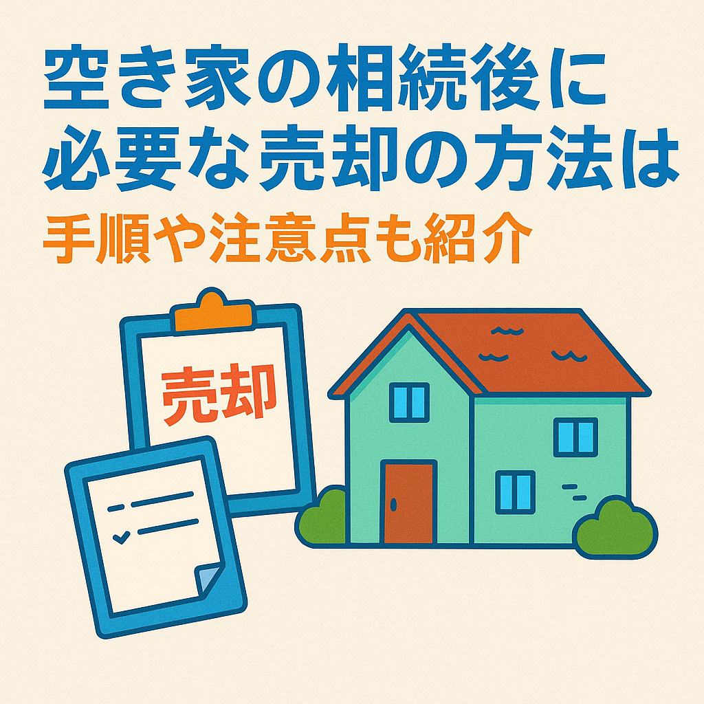 空き家の相続後に必要な売却の方法とは？手順や注意点も紹介の画像