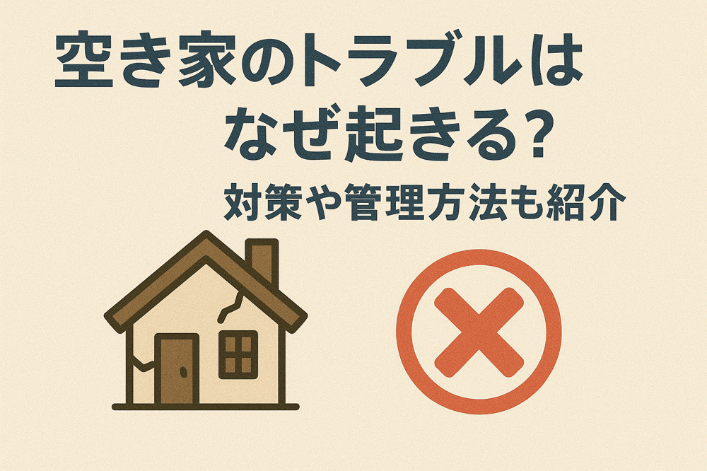 空き家のトラブルはなぜ起きる？対策や管理方法も紹介の画像