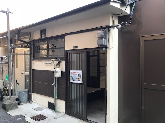 大阪市城東区で平家建て長屋売却の画像
