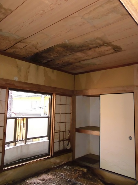 大阪市平野区の雨漏り中古一戸建買取の画像