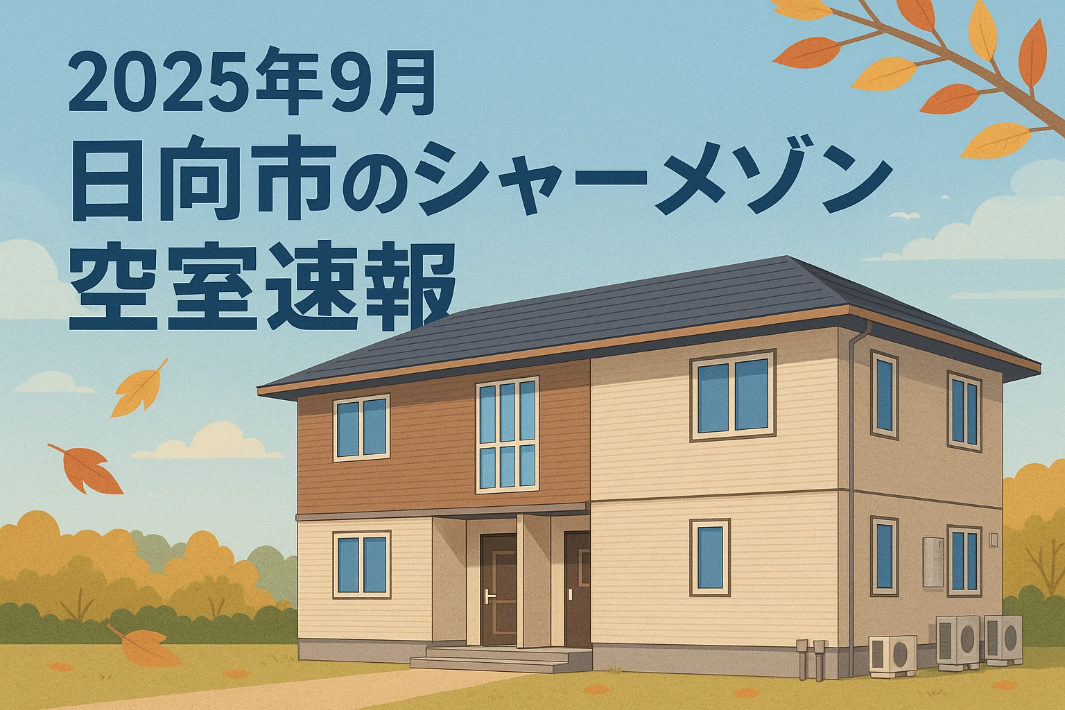 日向市のシャーメゾン空室速報