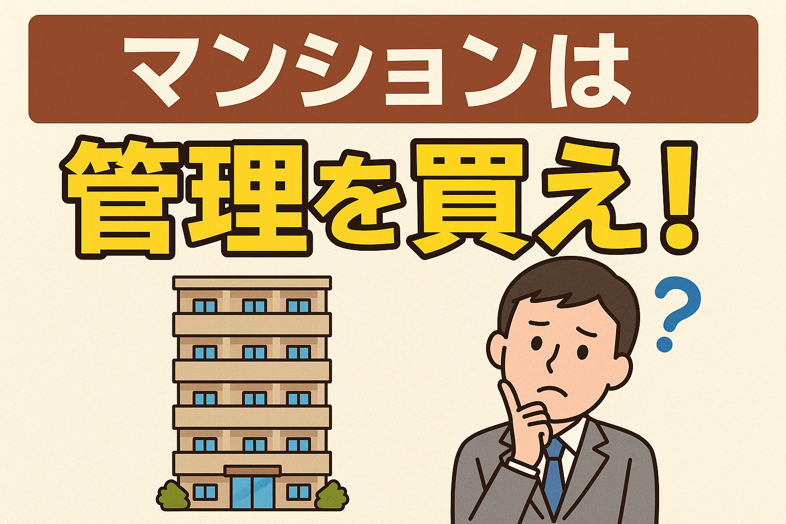 マンションは管理を買え!購入前に見極めたい“管理の質”とは?の画像