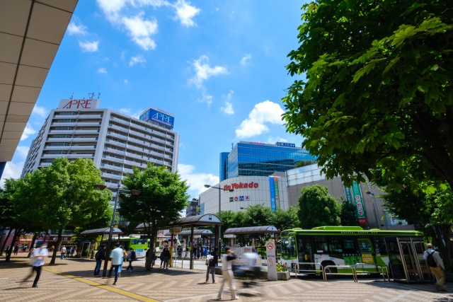 赤羽駅前の街並み
