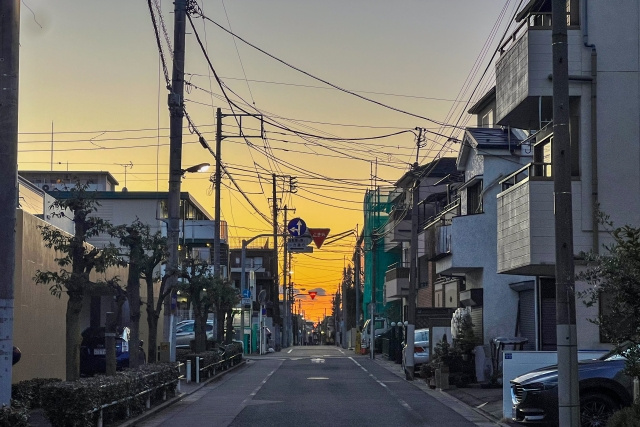 千川駅周辺の住宅街