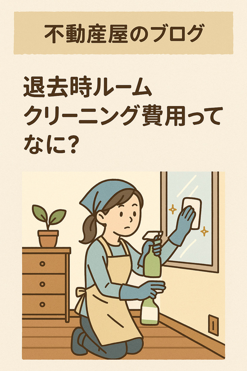 【退去時ルームクリーニングって何？】の画像
