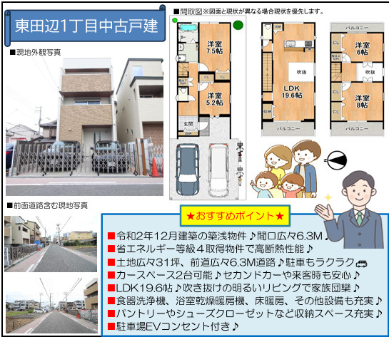 【成約事例】東住吉区東田辺の画像