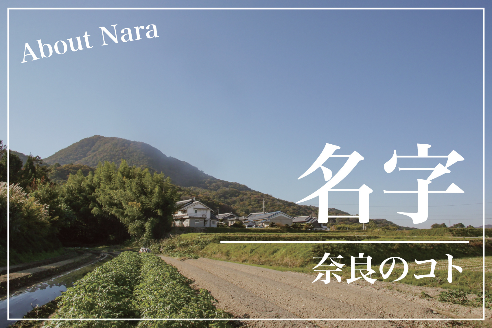 奈良県に多い名字は？その理由も教えて！の画像