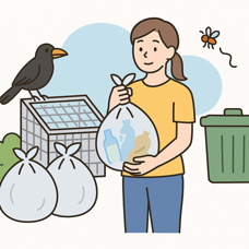 ゴミの出し方再確認！夏場に増えるトラブルを防ぐためにの画像