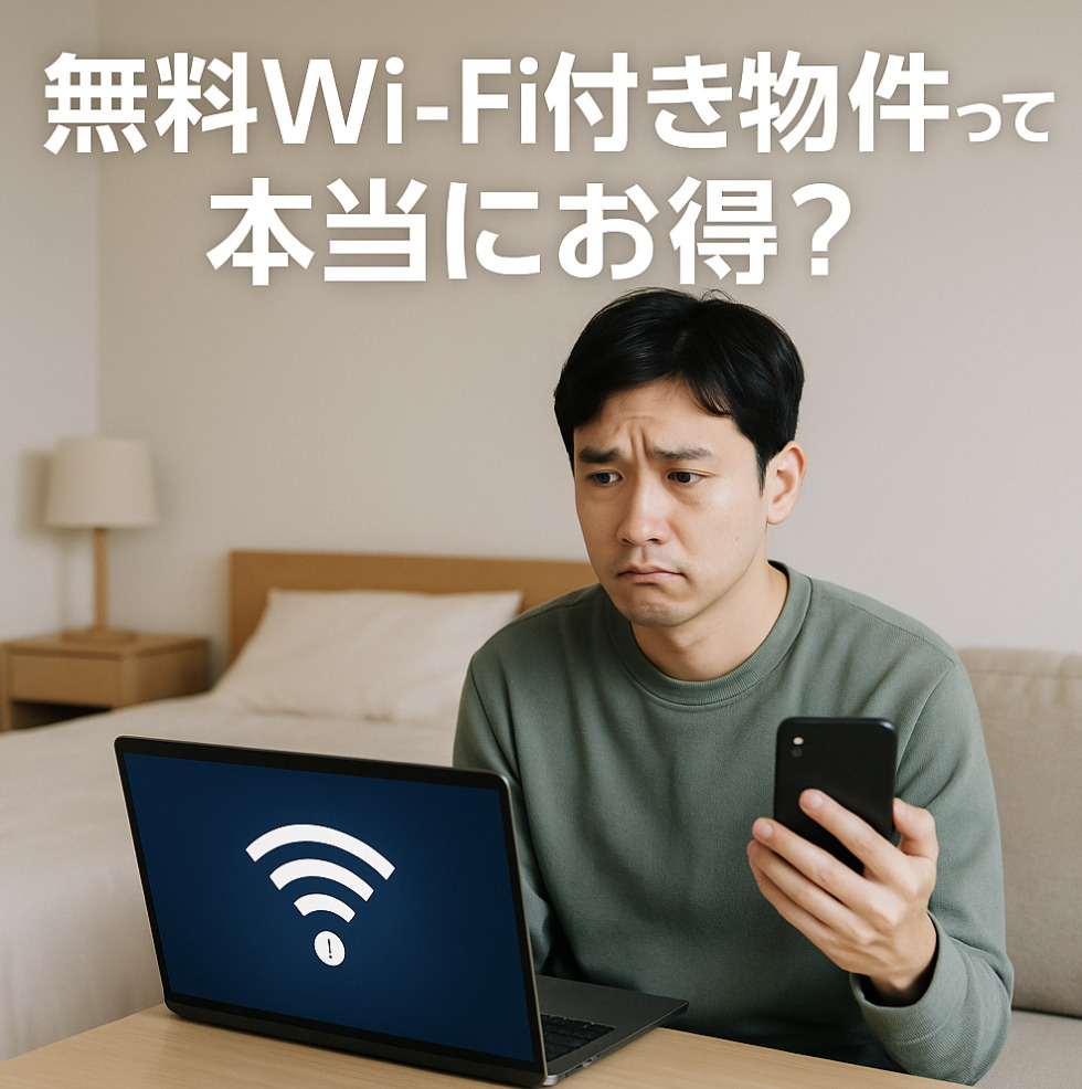 無料Wi-Fi付き物件に要注意！？知らなきゃ損する“速度”と“セキュリティ”の落とし穴～名古屋My賃貸～の画像