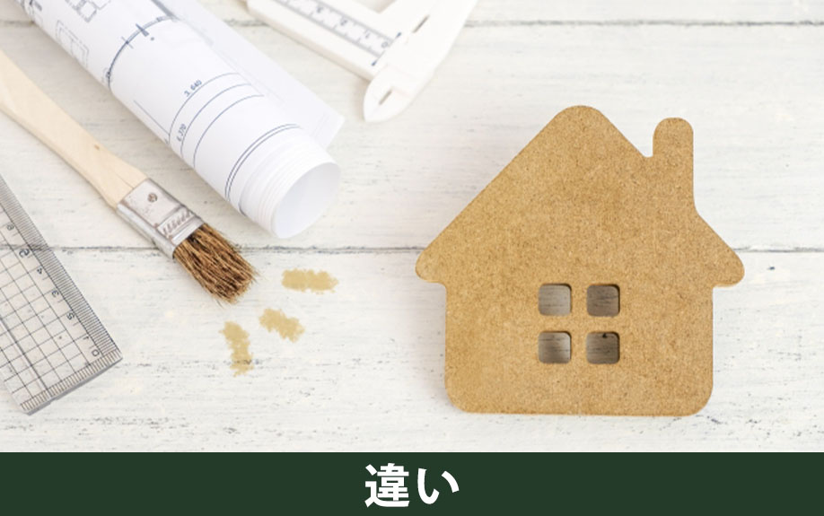 リノベーションとリフォームの違い