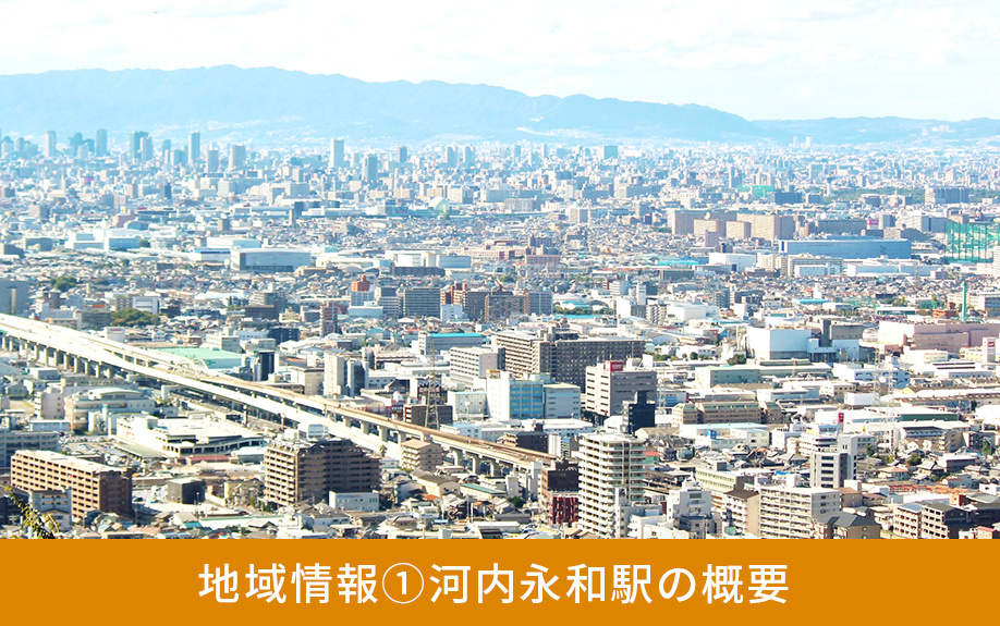 不動産売却向けの地域情報①河内永和駅の概要