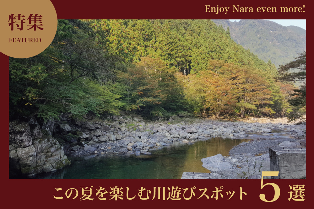 この夏を楽しむ！奈良県のおすすめ川遊びスポット5選の画像