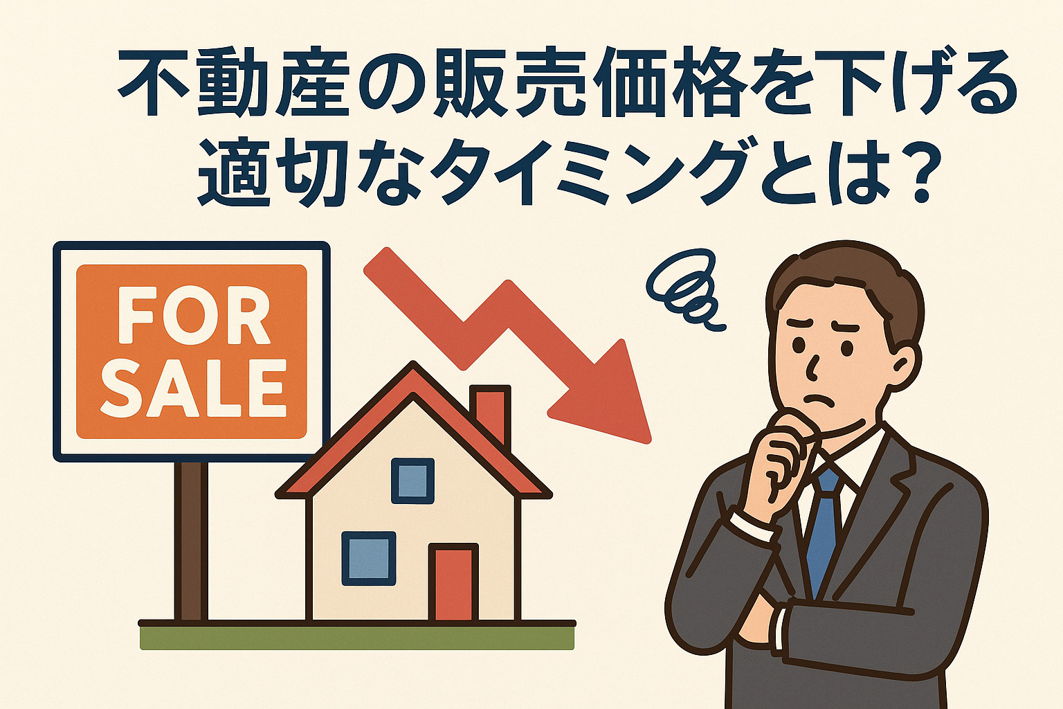 販売中の物件の価格下げるタイミングは？売却を成功させる判断基準も紹介の画像