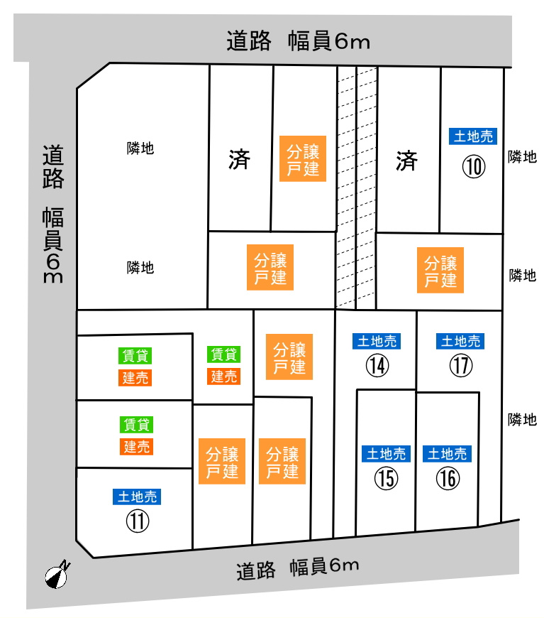 入船町配置図賃貸