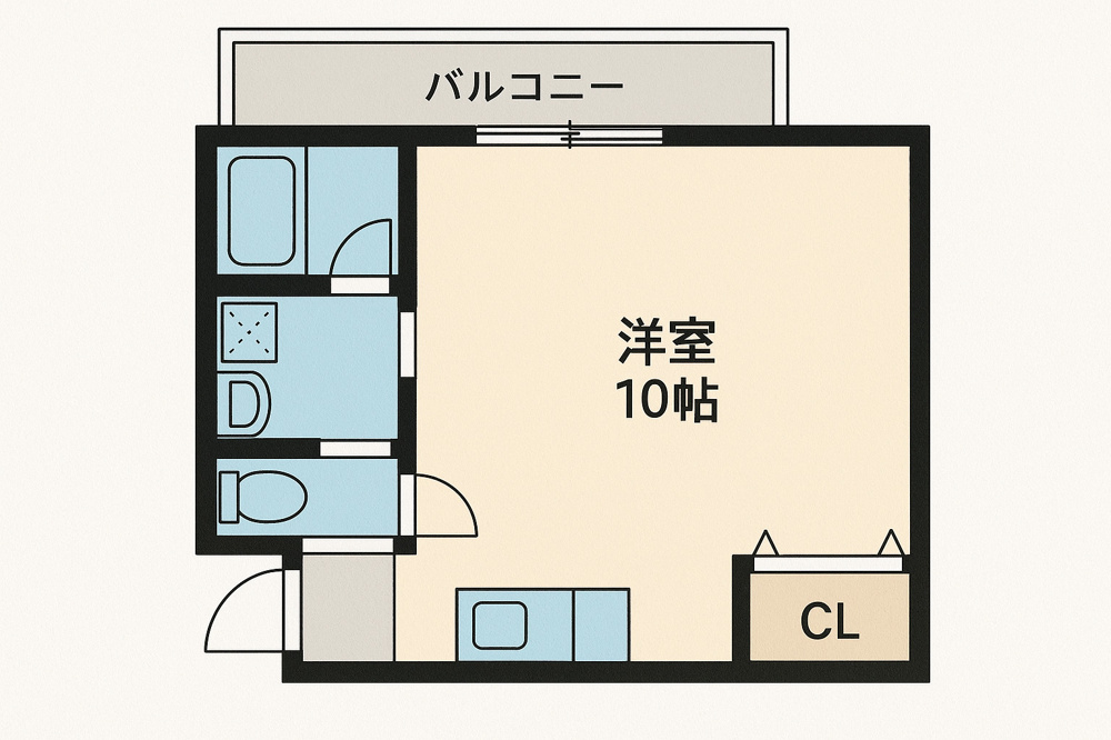 在日外国人必見！日本の間取り図の見方の画像