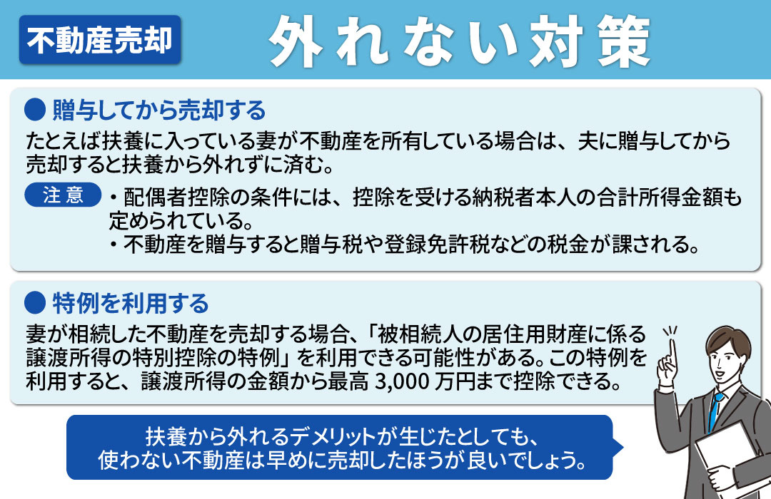 譲渡所得がある場合の扶養控除③扶養から外れないための対策