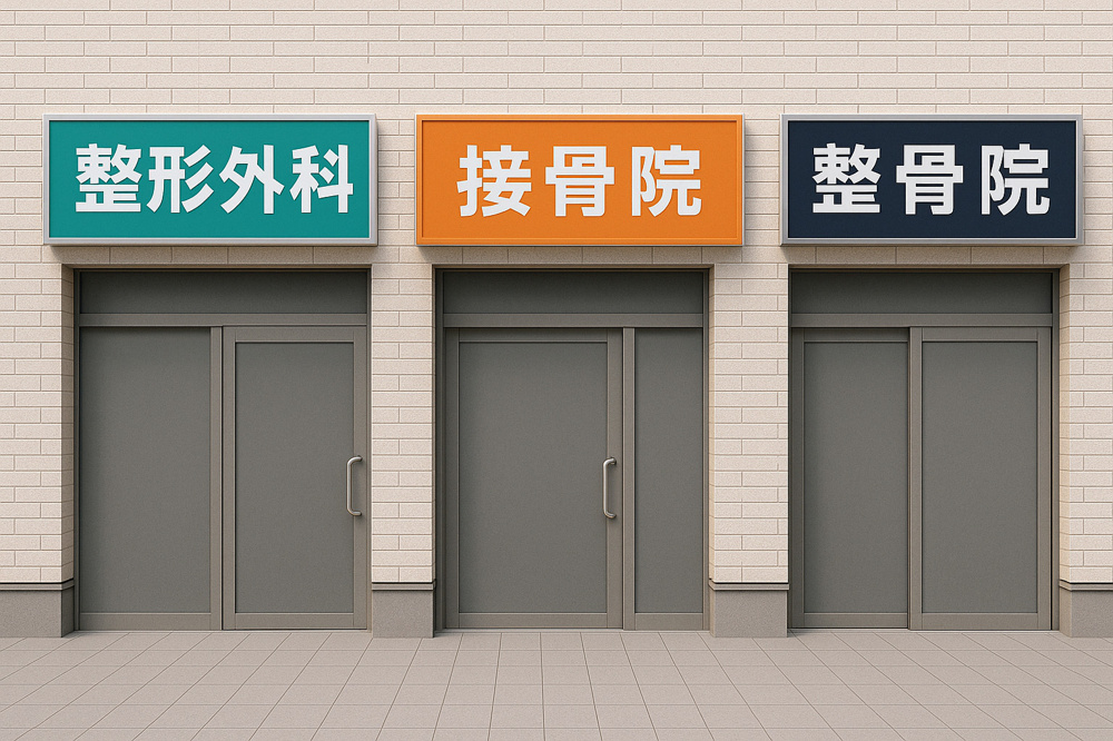 腰や肩が痛いとき、日本ではどこに行けばいい？  ―整形外科と接骨院のちがいと選び方の画像