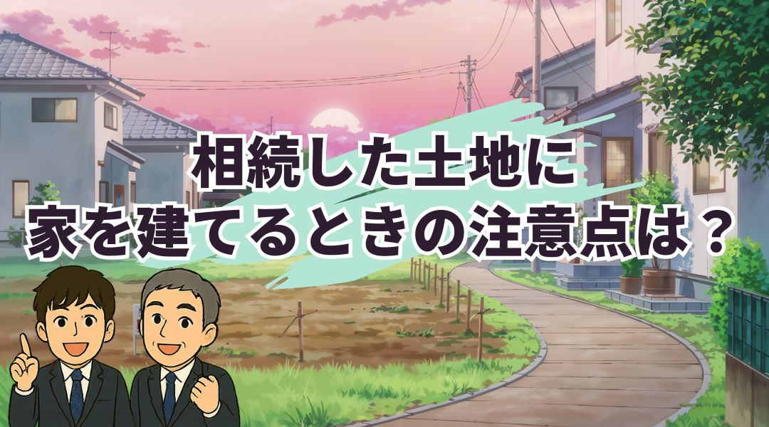 相続した土地に家を建てるときの注意点は？手続きや費用の確認方法も紹介の画像
