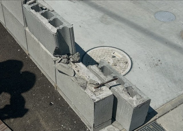 【あま市不動産売却】破損の画像