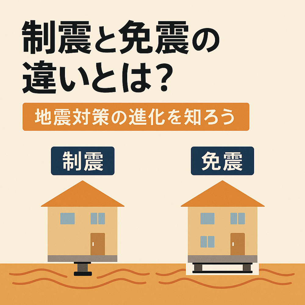 制震と免震の違いとは？地震対策の進化を知ろうの画像