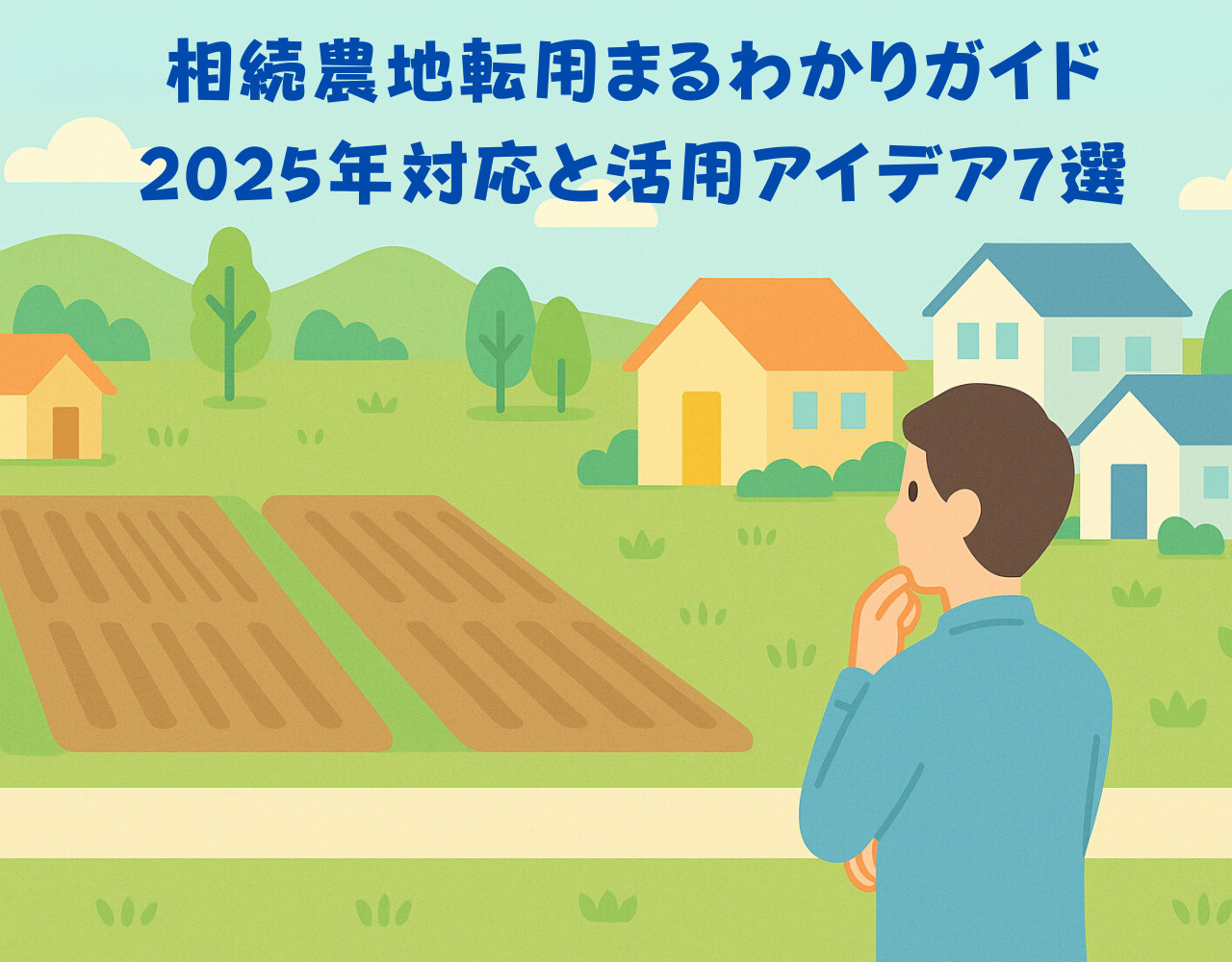 相続農地転用まるわかりガイド｜2025年対応と活用アイデア7選の画像