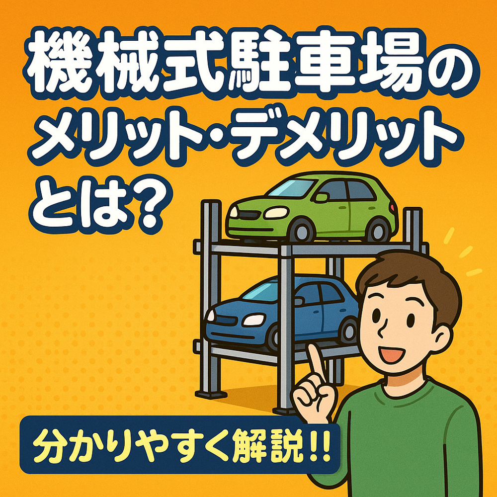 機械式駐車場のメリット・デメリットとは？の画像