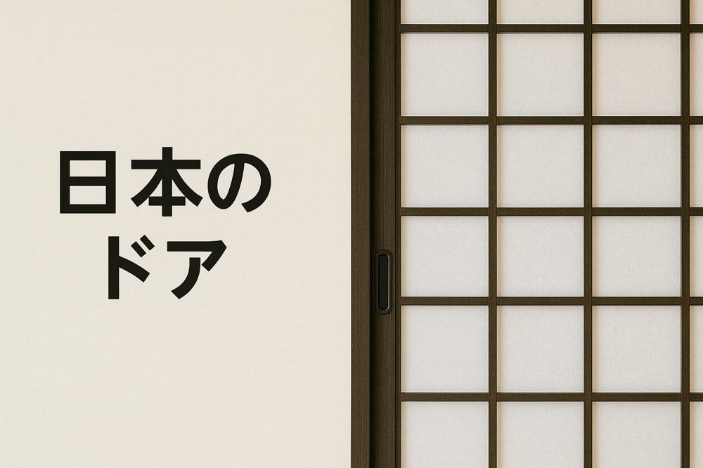 日本のドアは開き方にルールがある!? その理由をやさしく解説！の画像