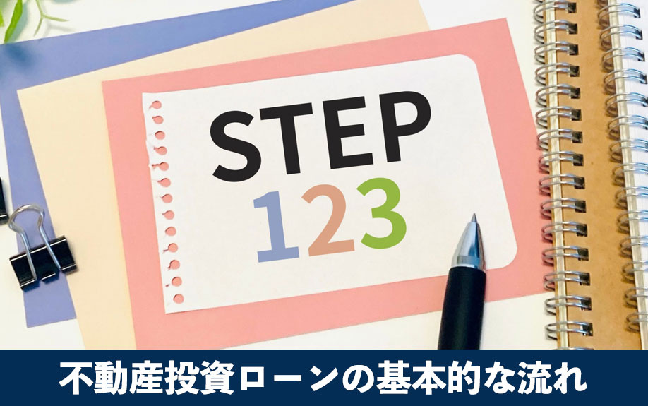 不動産投資ローンの基本的な流れを知ろう
