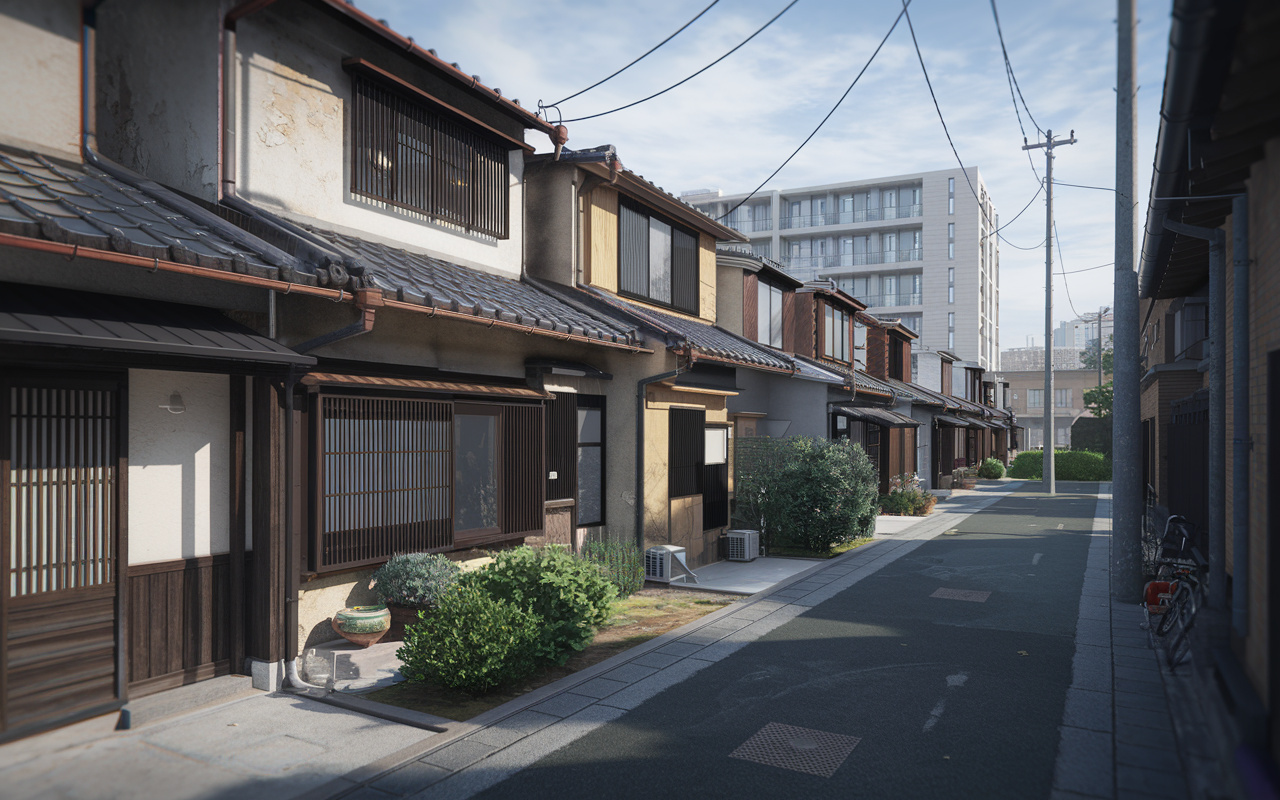 長屋式住宅の売却で気を付けたい点は？解体工事も含めたポイントを紹介の画像