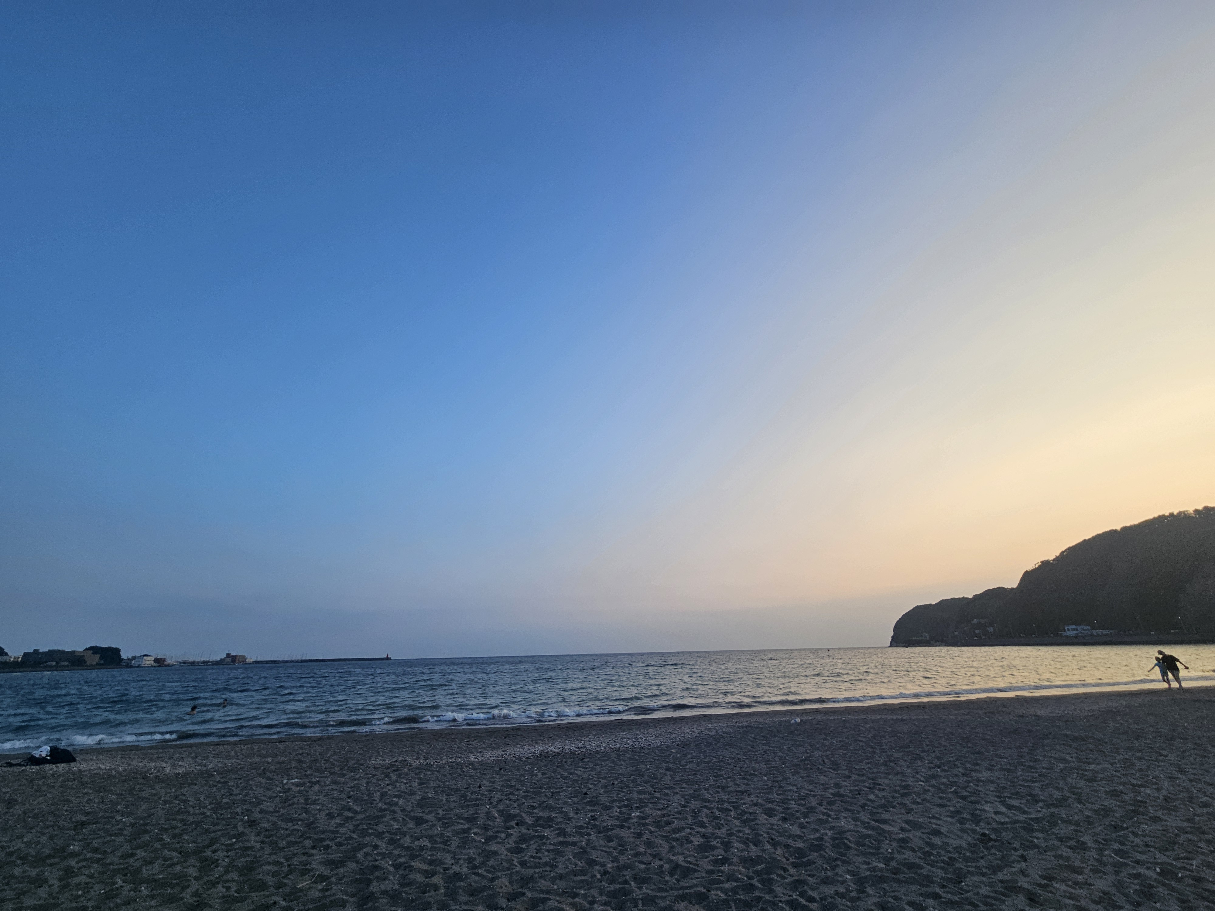夕焼けの画像