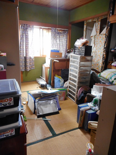 大量家財のあった中古一戸建買取・守口市の画像