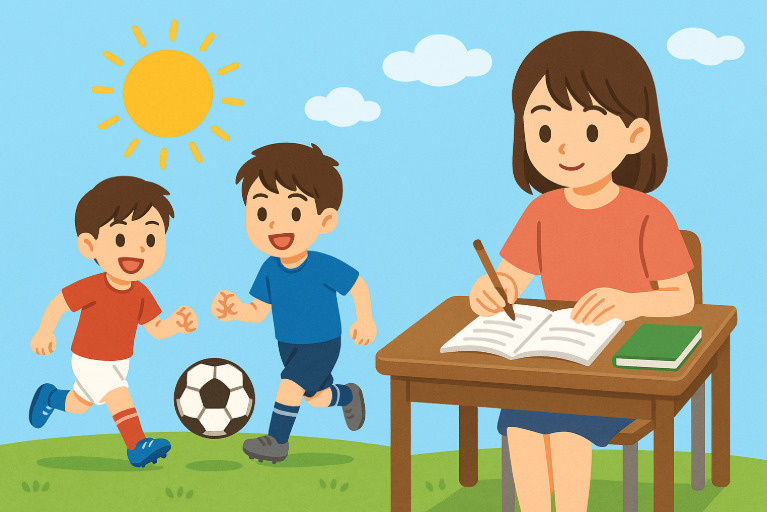 ７月２１日：夏休み突入の画像