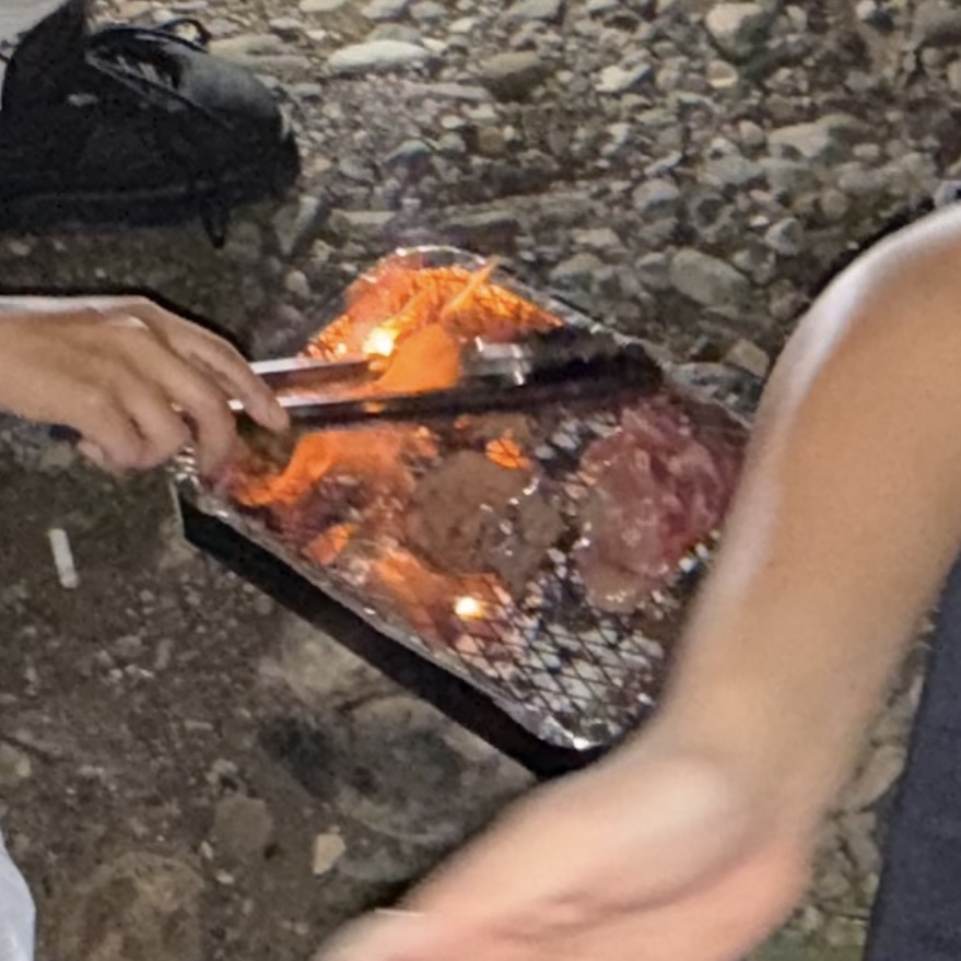 BBQ✖️花火の画像