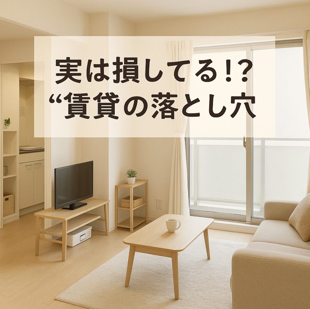 実は損してる！？賃貸の落とし穴～名古屋　My賃貸～の画像