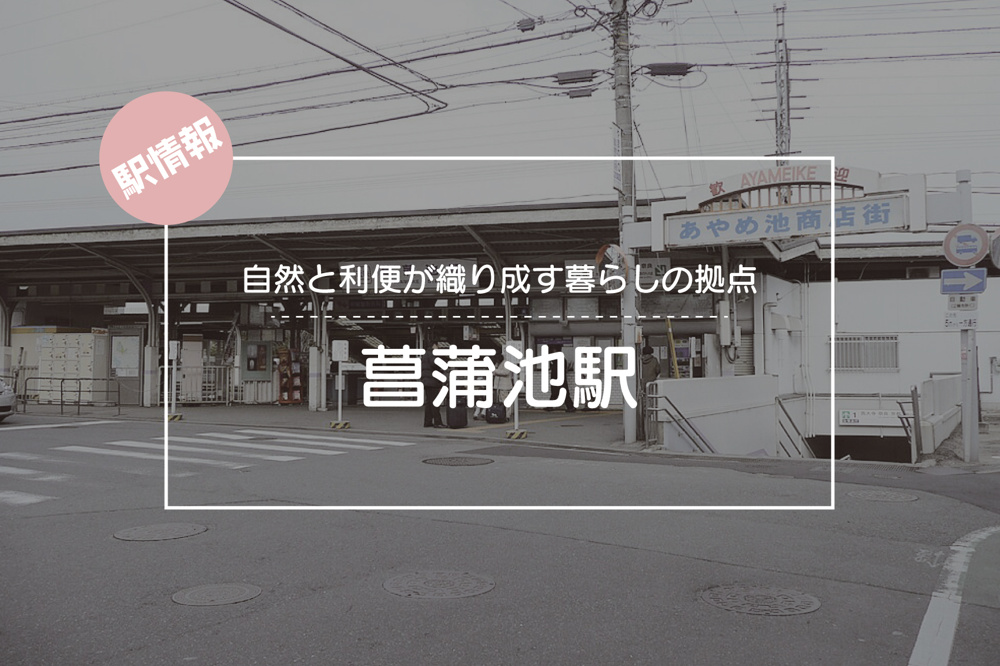 自然と利便が織り成す暮らしの拠点 ― 菖蒲池駅周辺の魅力の画像
