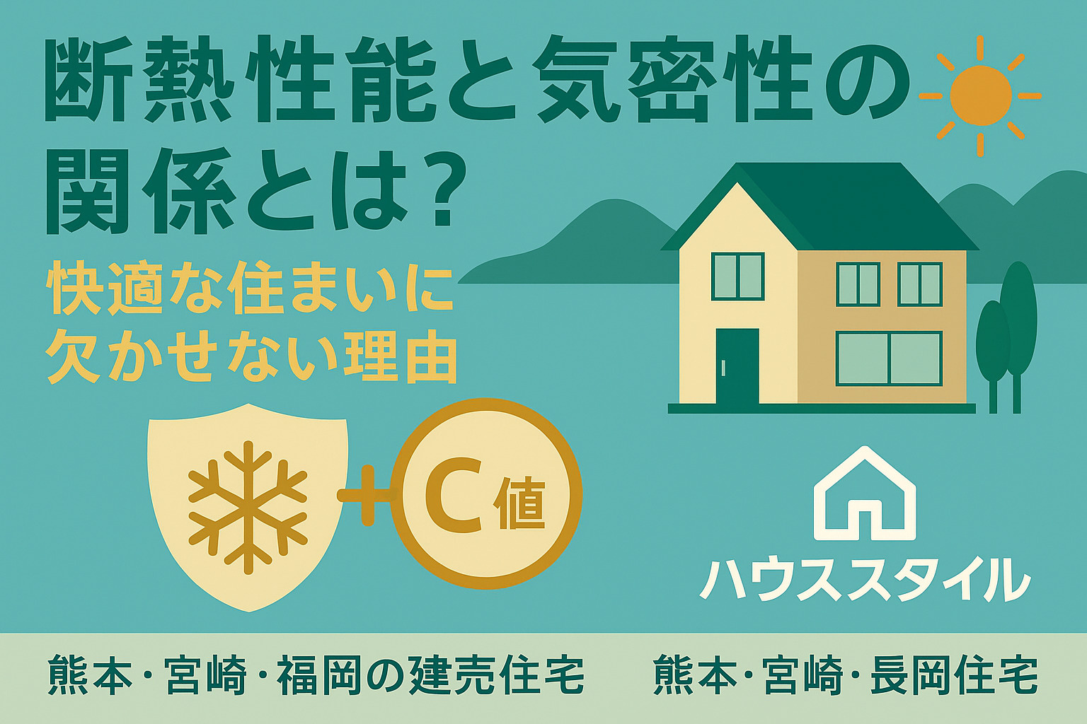 断熱性能と気密性の関係とは？快適な住まいに欠かせない理由の画像