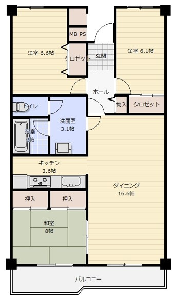 JR京都駅まで１駅の中古マンションの画像