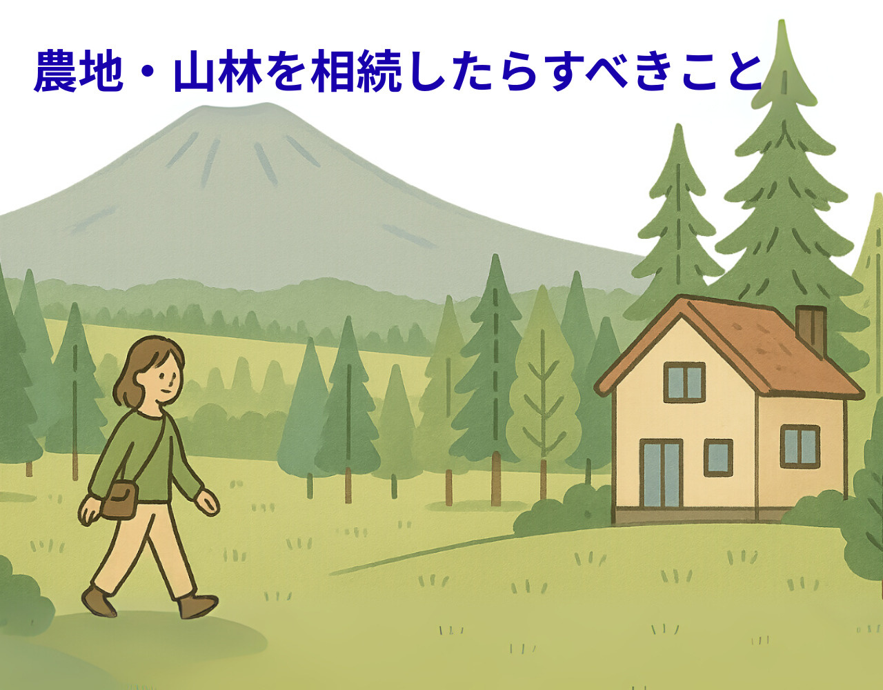 農地・山林を相続したらすべきこと｜軽井沢エリアの価格相場と手続き完全版の画像