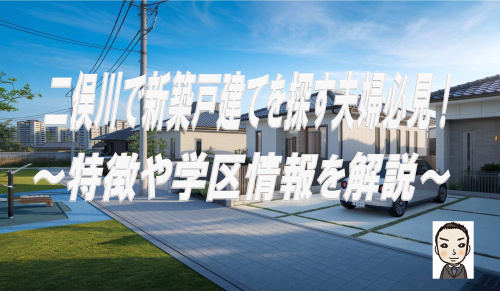 横浜市旭区二俣川で新築戸建を探す夫婦必見！特徴や学区仲介手数料無料も解説の画像