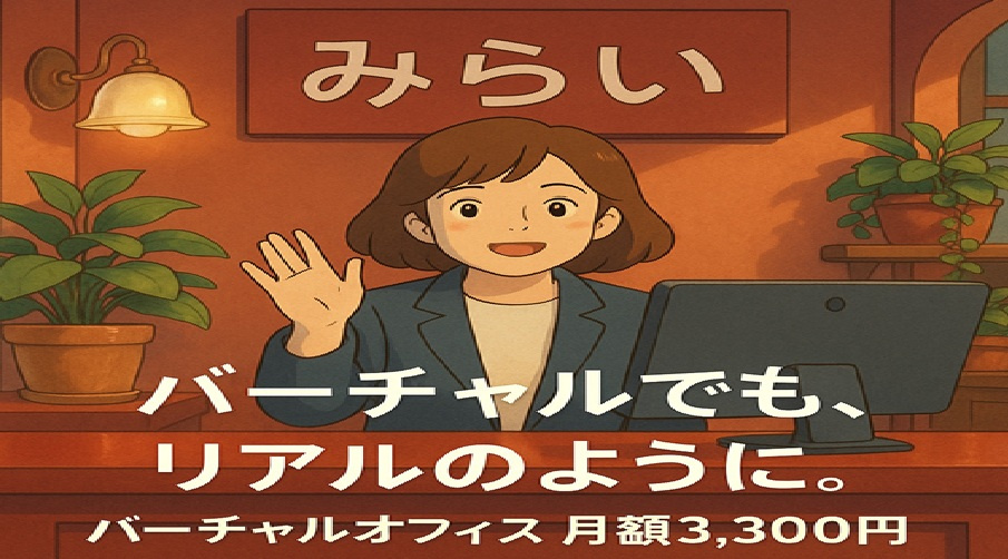 バーチャルオフィス募集の画像