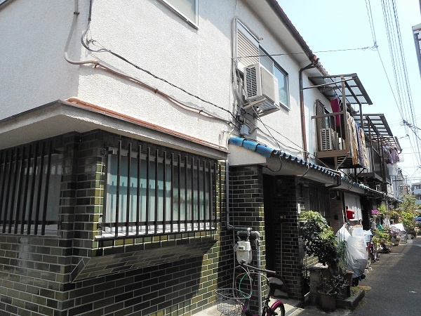 門真市内の土地の狭い連棟の買取希望です。の画像