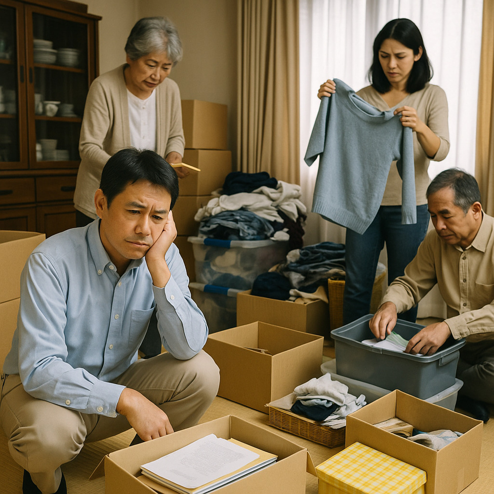 家の中がそのまま…片づけ・遺品整理がスムーズになる5つのコツの画像