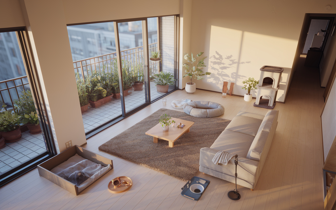 ペットと暮らしやすい間取りとは?広さの目安や選び方を紹介の画像