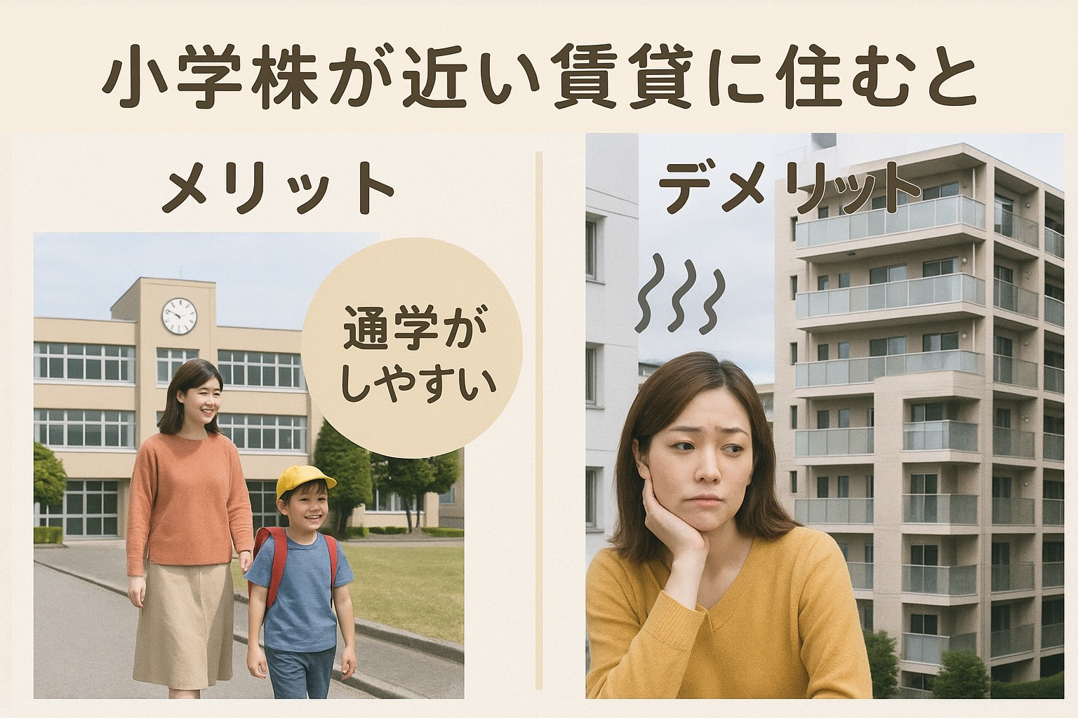 え、小学校が近いと〇〇になる？メリットだけじゃない意外な落とし穴の画像