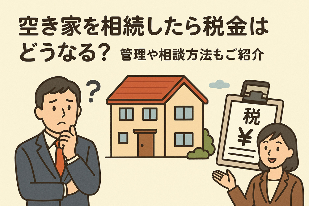 空き家を相続したら税金はどうなる？管理や相談方法もご紹介の画像