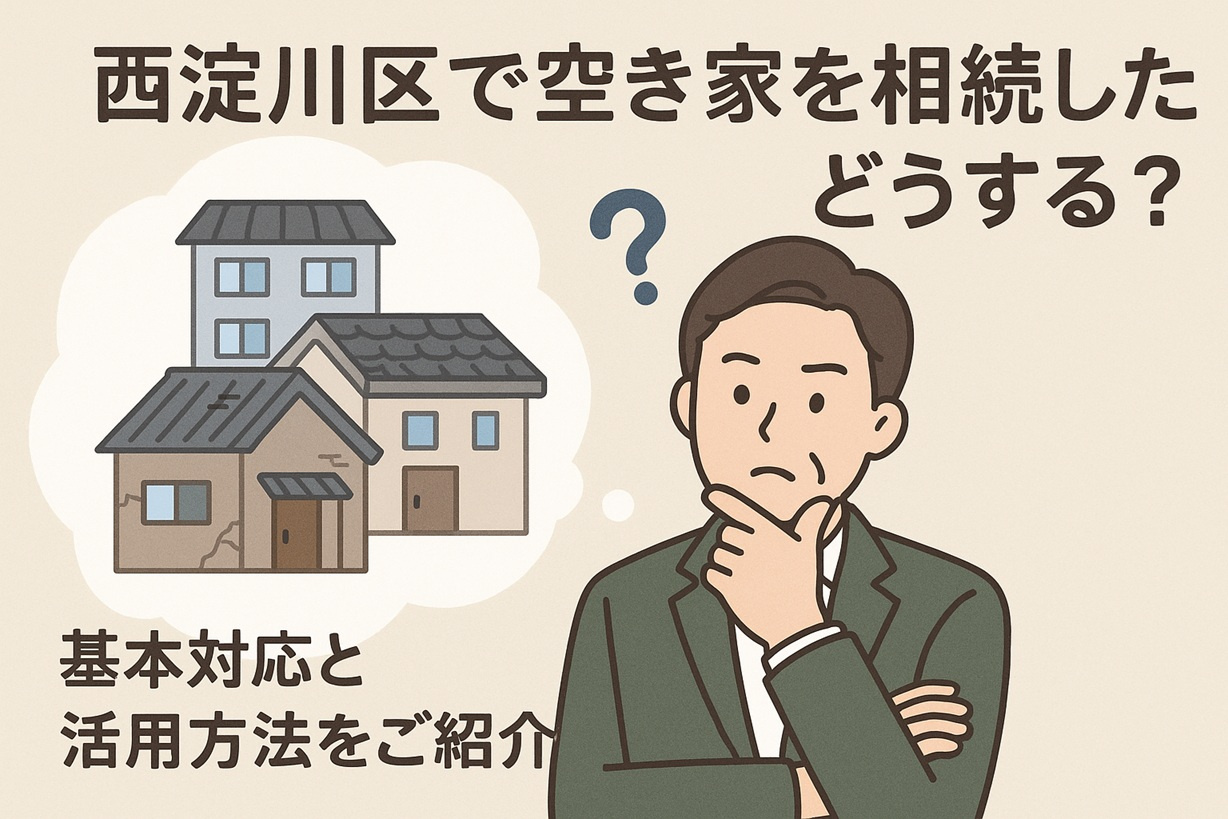 西淀川区で空き家を相続したらどうする？基本対応と活用方法をご紹介の画像